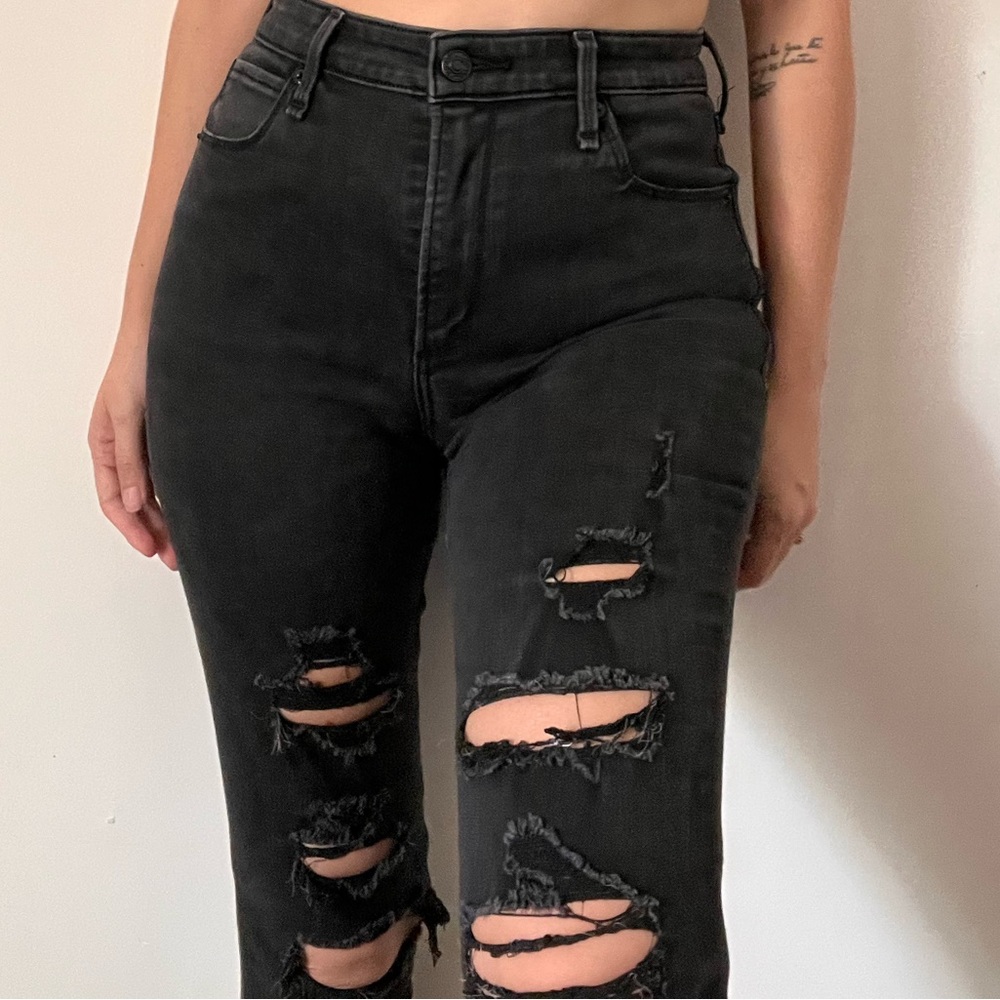 Abercrombie and fitch Simone high rise ankle jean size 4